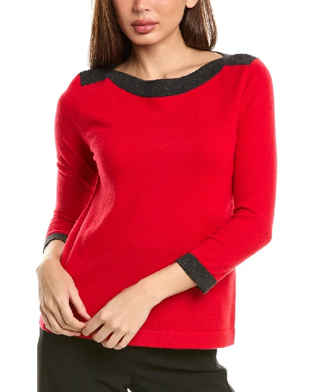 Incashmere Boatneck Cashmere Sweater Party sweaters