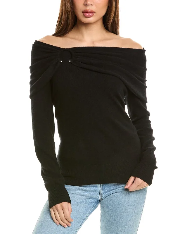 Incashmere Ring Cashmere Sweater Stretchable sweaters