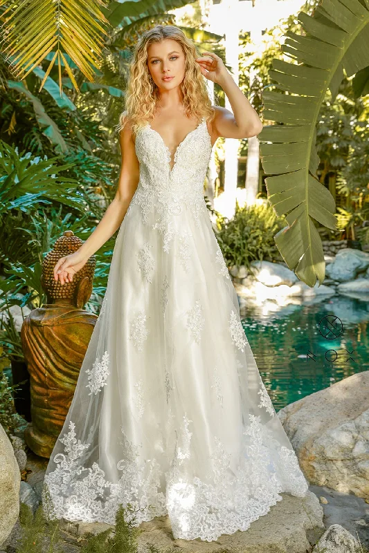 Unveil Your Inner Goddess: Allure Bridal's Ethereal Gown for Timeless Elegance Lace Train Dress