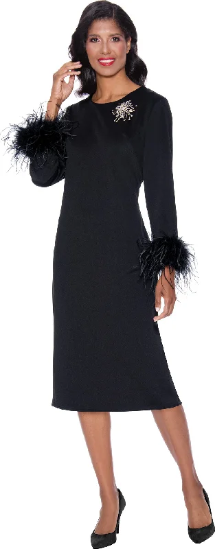 Black 18W Divine Apparel SL1871 Formal Long Sleeve Midi Dress Sale Summer midi dresses