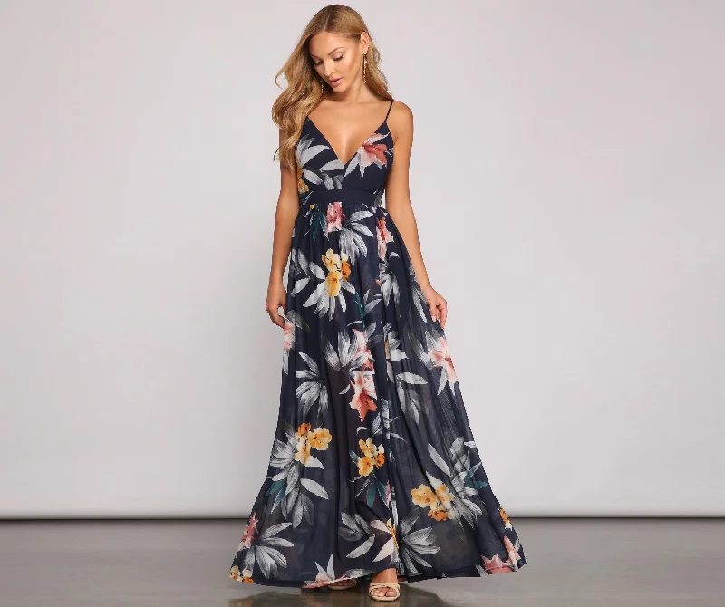 Dreamy Vacay Stylish Vibes Maxi Dress Flowy maxi dresses