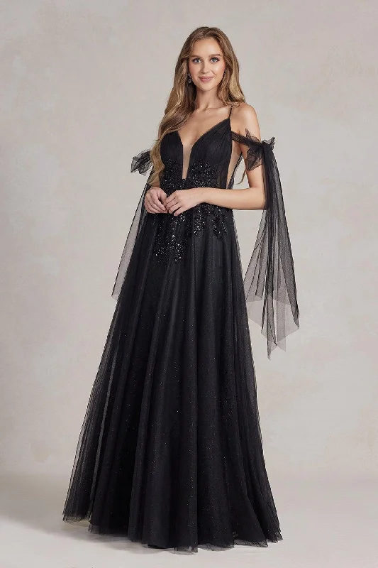 Nox Anabel E1075 Long Formal Prom Dress Off-shoulder maxi dresses