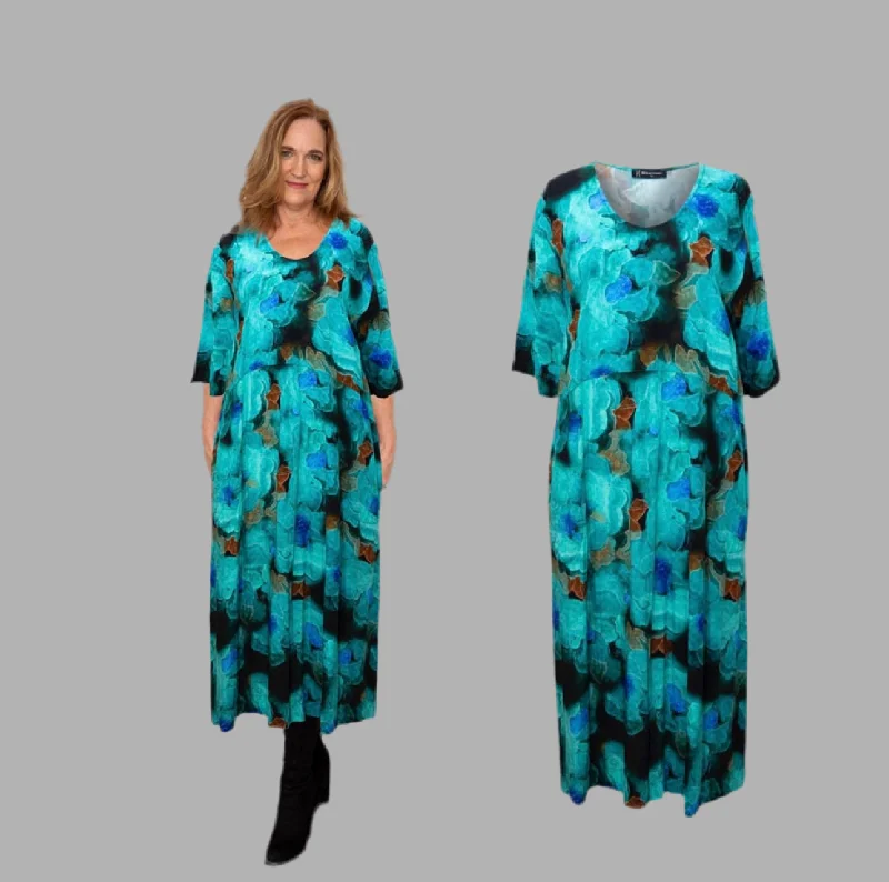 Bittermoon - Dallas Dress - D518 - Turquoise Women's unclassified dresses