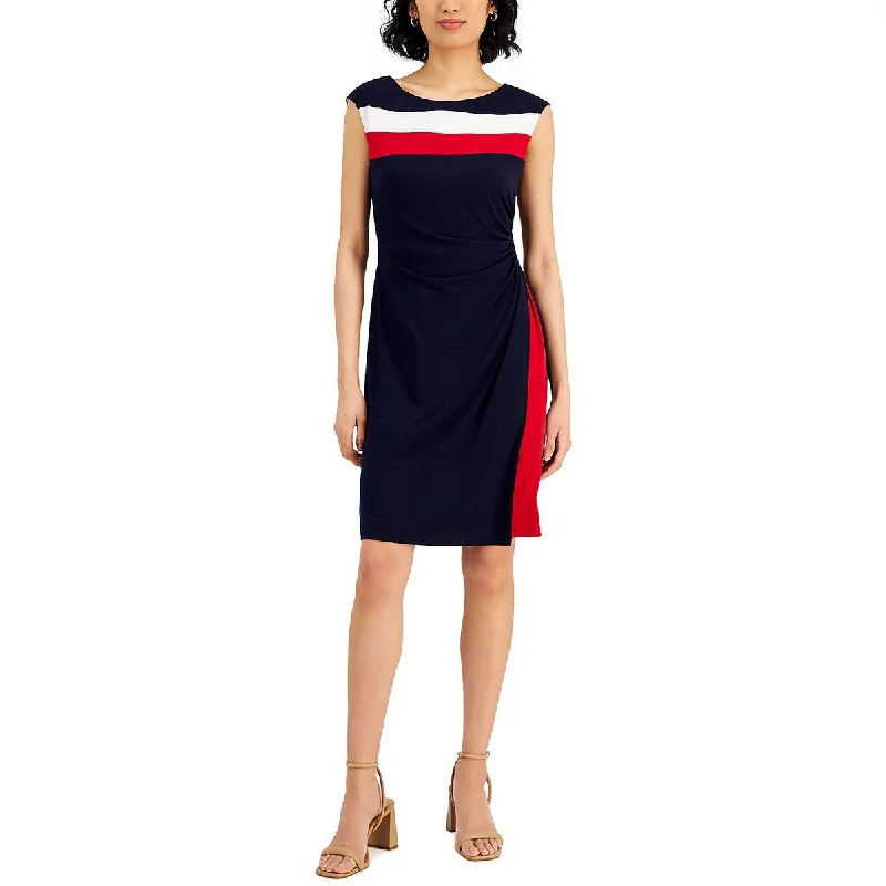 Connected Apparel Womens Office Knee-Length Sheath Dress Preppy unclassified dresses