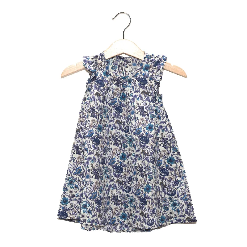 Dress - Liberty Blue Flower / No. 101 Neutral tone unclassified dresses