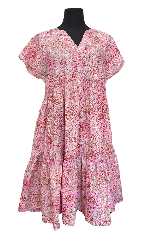 Ibisa - San Diego Dress - Blossom Tiered unclassified dresses