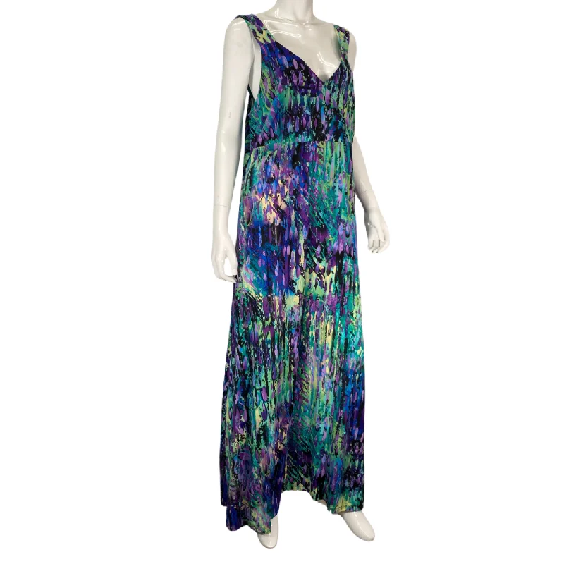 Iolani Vibrant Colorful Abstract Dress A-line unclassified dresses