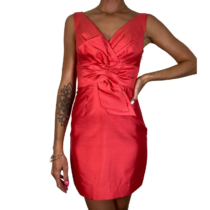 Kate Spade Vibrant Coral-Pink Colored Dress Gothic unclassified dresses