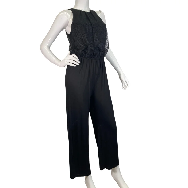 Trina Turk Black Sleek and Stylish Jumpsuit Sequin unclassified dresses