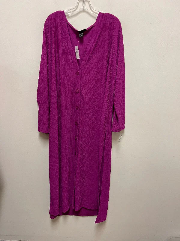 Dress Casual Maxi By Ashley Stewart In Purple, Size: 3x Soft Flow Maxi