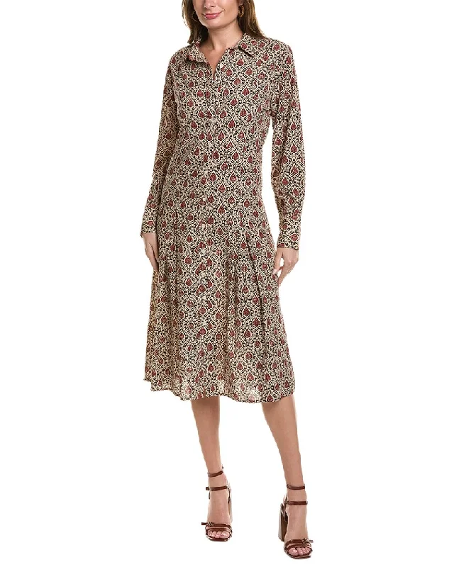 SOLE Lasalle Long Shirtdress Flowing Boho Skirt